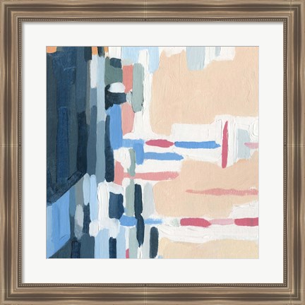 Framed Summer Abstraction I Print