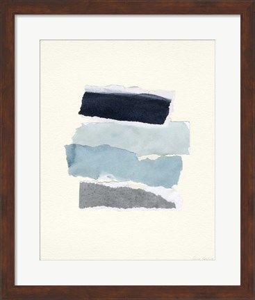 Framed Seaside Color Study III Print