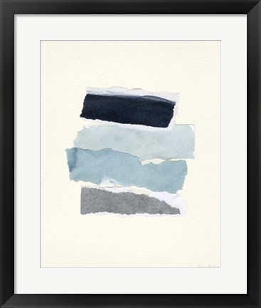 Framed Seaside Color Study III Print