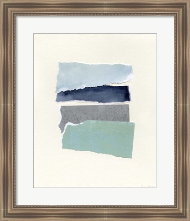 Framed Seaside Color Study IV Print