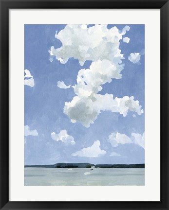 Framed July Lakeside II Print