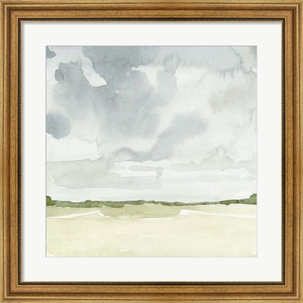 Framed Field After Rain II Print