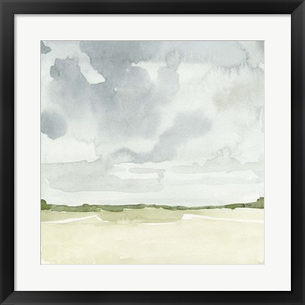 Framed Field After Rain II Print