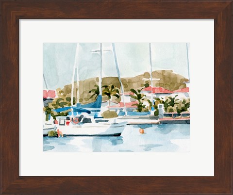 Framed Vintage Vacation II Print