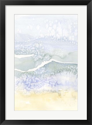 Framed Salty Seaside II Print