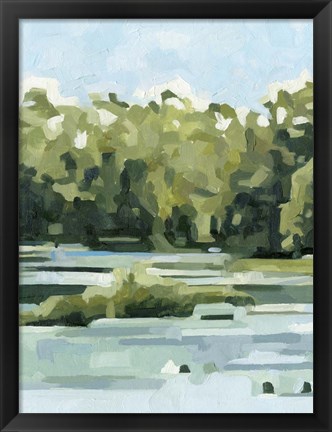 Framed River Day I Print