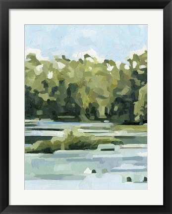 Framed River Day I Print