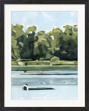 Framed River Day II Print