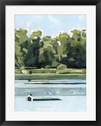 Framed River Day II Print