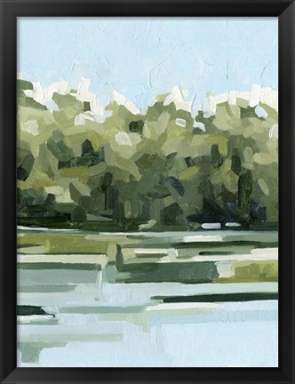 Framed River Day IV Print