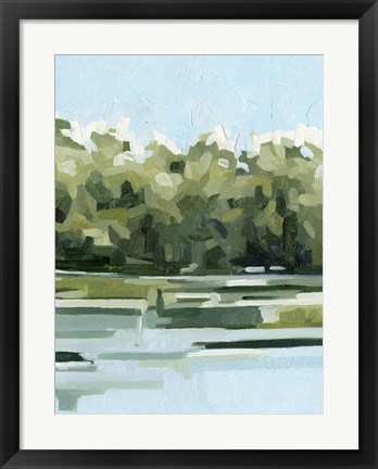 Framed River Day IV Print