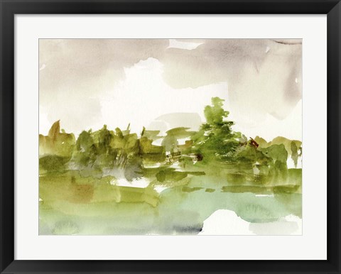 Framed Morning Retreat II Print