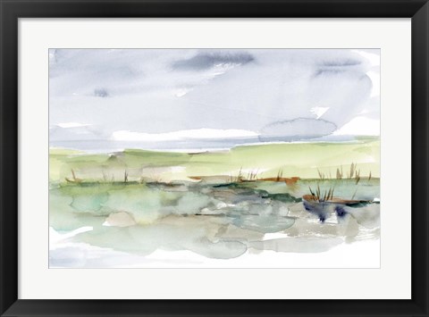 Framed Pastel Inlet II Print