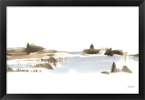 Framed Natural Shoreline II Print