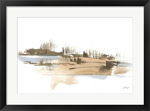 Framed Natural Shoreline IV Print