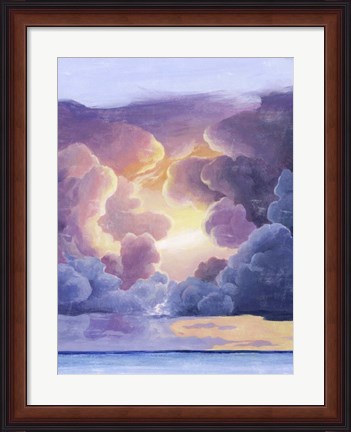 Framed Magnificent Sky II Print