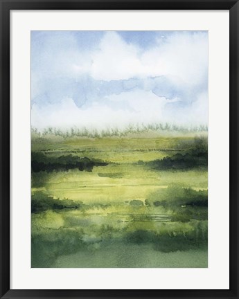 Framed Fenland Glow I Print