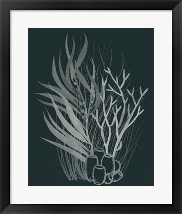 Framed Underwater Bouquet I Print