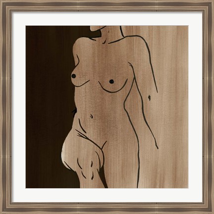 Framed Mud Bath II Print