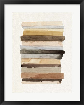 Framed Arid Layers II Print