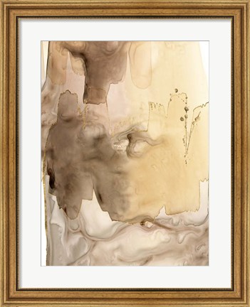 Framed Gilded Movement II Print