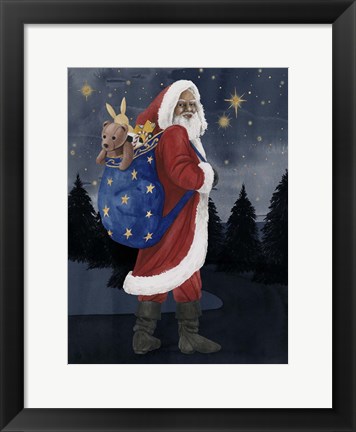 Framed Celestial Christmas II Print