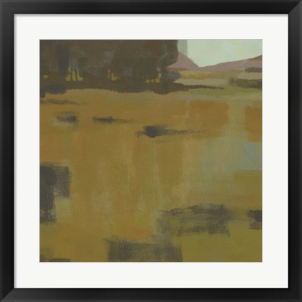 Framed Mountain Meadow II Print