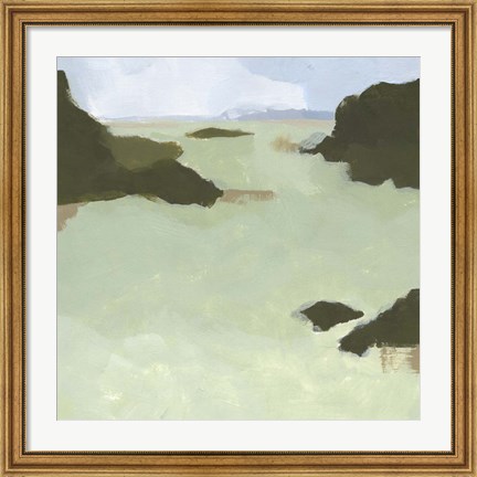 Framed Saltwater Summer II Print