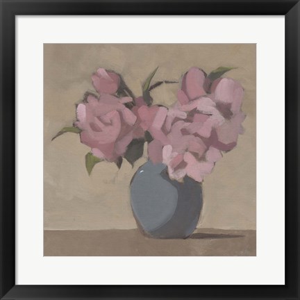 Framed Spring Vase IV Print