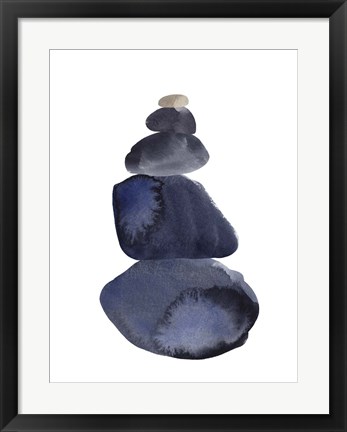 Framed Camp Cairn II Print