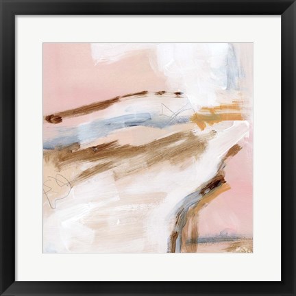 Framed Salt Flat Tracks III Print