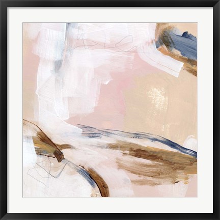 Framed Salt Flat Tracks IV Print