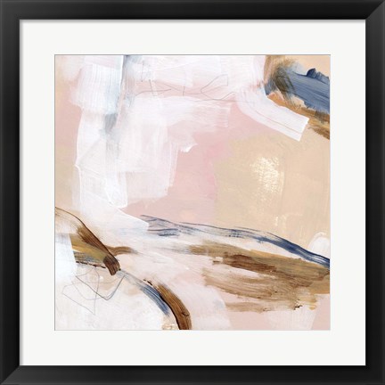 Framed Salt Flat Tracks IV Print