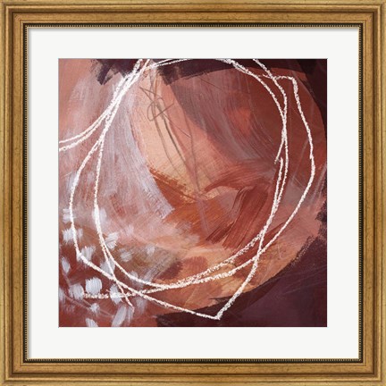 Framed Earthen Orbs II Print