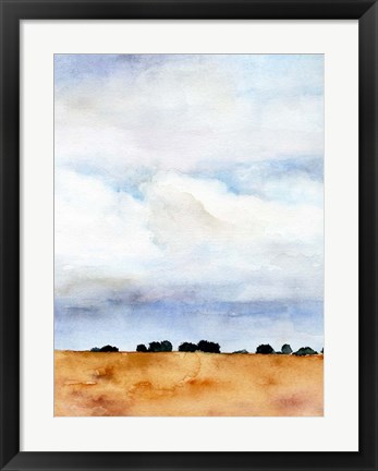 Framed Midwest Sky II Print