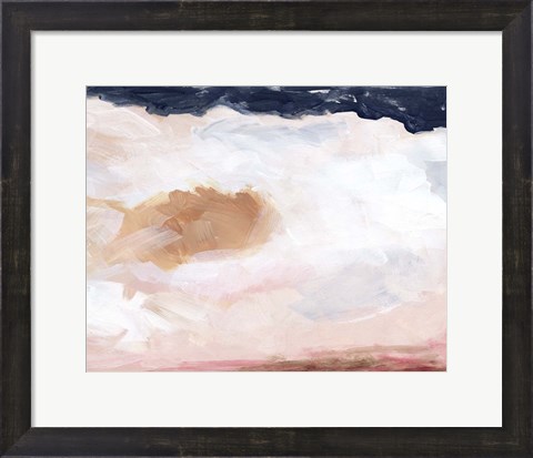 Framed Dusk Clouds I Print