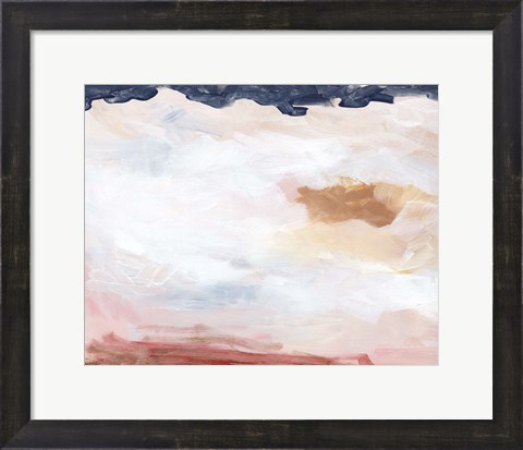 Framed Dusk Clouds II Print