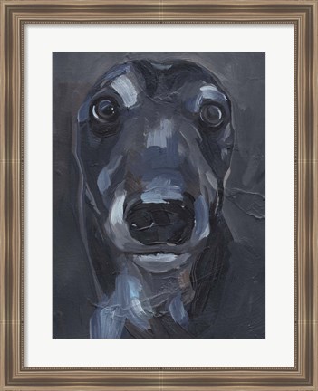 Framed Good Boy II Print