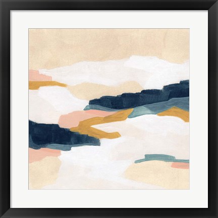 Framed Dusk Plains II Print