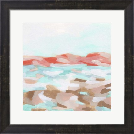 Framed Coral Coast I Print