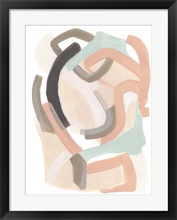 Framed Pastel Signal III Print