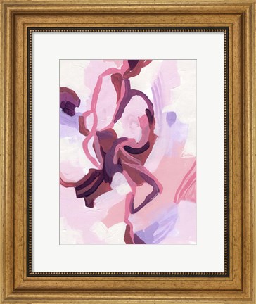 Framed Gardenia Abstract I Print