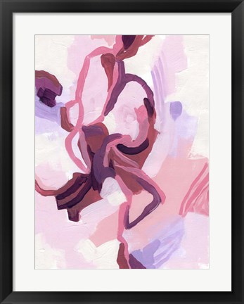 Framed Gardenia Abstract I Print