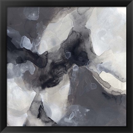 Framed Cloud Structure III Print