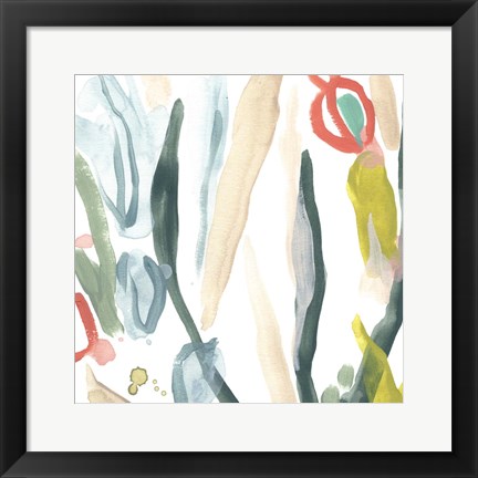 Framed Tropical Impulse II Print