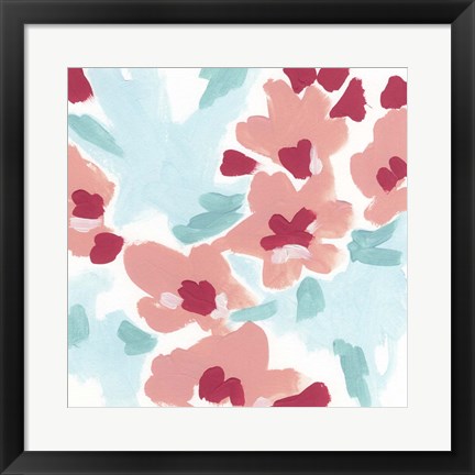 Framed Cherry Blossom Pop II Print