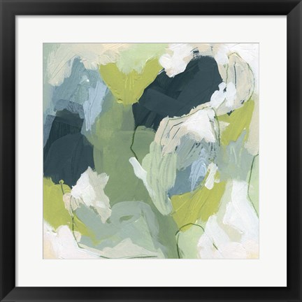 Framed Emerald Storm III Print