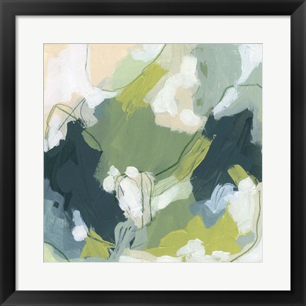 Framed Emerald Storm IV Print