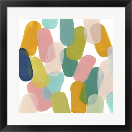 Framed Color Spree IV Print