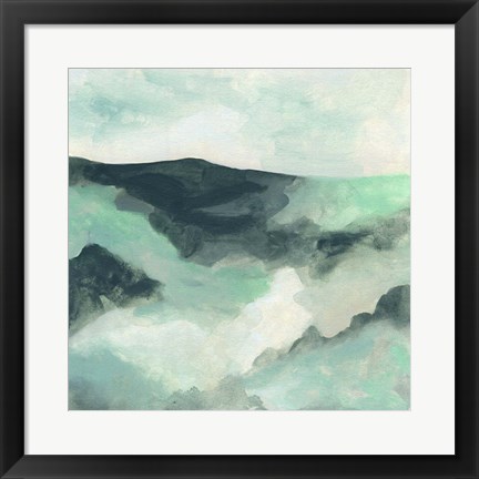 Framed Cloud Valley I Print